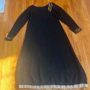 Black Long Kurta
